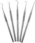 JC Performance ? 5pc Solid Stainless Probe Picks A/C O-Ring Compression Fitting Gasket Removal Tool