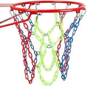 Basketball Net All Weather Anti Whip,Heavy Duty Replacement Basketball net Indoor Outdoor Standard 12 Loops Basketball Hoop