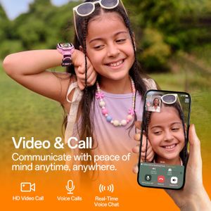 imoo Z3 Kids Smart Watch – GPS Tracker, HD Video Call, Waterproof, Blue