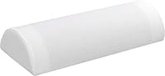 Aidapt 50cm 4 in 1 Half Moon Memory Foam Orthopaedic Pillow With Cooling Gel Layer - Lumbar Support Cushion - Bolster Pillow Ideal For Neck, Lower Back, Knees & Legs.