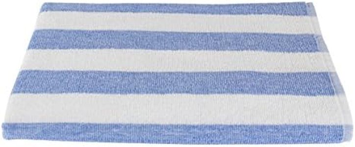Bleach Safe Luxury Beach Towel Cabana Stripe- Fibertone by 1888 Mills
