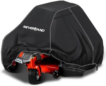 NEVERLAND Zero Turn Mower Cover Waterproof 600D Fit Lawn Tractor up to 60"