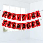 Balloonistics Official Teenager Happy Birthday Banner Bunting Flags for Teenager Party