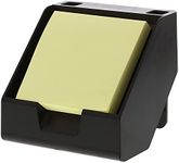 Bostitch Office Konnect Sticky Note Holder + Business Card Stand, Includes Pen Holders, Black