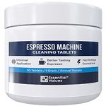 Espresso Machine Cleaning Tablets (30 Tablets) – Espresso Coffee Machine Cleaning Tablets Compatible with Jura, Miele, and Breville Espresso Machines