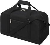 Small Gym Bag 18 inch Carry On Duffel Bag for Weekender Travel Sport-Black