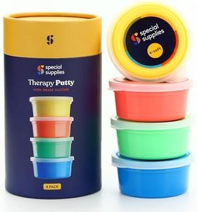 Special Supplies Therapy Putty for Teens and Adults - Resistive Hand Exercise Stress Relief Therapy Putty Kit, Set of 4 Strengths, Three Ounces of Each Putty (Primary Colors)