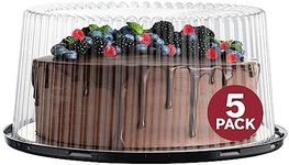10 - 11" Plastic Disposable Cake Co