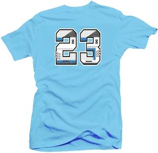 Jordan 3 UNC Cement Sneaker Shirt to Match - (Snelos 23) Blue | 4X-Large