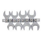 Sunex 9730A 8 Piece 1/2" Dr. Jumbo Metric Crowfoot Wrench Set CRV