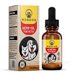 MOBDOG Hemp Oil for Dogs UK 350,000mg- Dog Calming Product with Omega 3, 6, 9 – Pure Bliss in Every Drop -Promoting Comfort, Joint Health, & Digestion