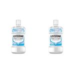 Listerine Advanced White Milder Taste Mouthwash 500ml (Pack of 2)