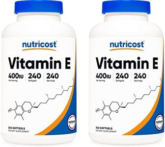 Nutricost Vitamin E 400 IU, 240 Softgel Capsules