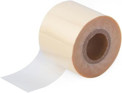 wuta 400ft High Gloss Clear Hot Stamping Foil for Leathercraft Leather, PVC Plastic, PVC Film, Paper– Superior Adhesion