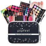 FantasyDay Beauty Advent Calendar 2025 Women, All-in-one Makeup Gift Set for Girls Must-Have Cosmetic Surprises Include Eyeshadow Palette Lipstick Blush Concealer Face Powder Eyeliner Mascara Brush