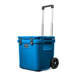 YETI Roadie 48 Wheeled Cooler with Retractable Periscope Handle, Big Wave Blue