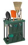 Optimal Products Garden Tools Storage Caddy Shed Equipment Storage Holder Stand Organiser Rack Gardening UK