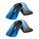 PROFOOT Plantar Fasciitis Orthotics Men's 8-13 Cushion Heel & Relieve Pain, 2 Count, Inserts to Help Support & Cushion Heel & Relieve Pain