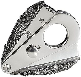 Xikar Xi3 3D Mayan Double Guillotine Cigar Cutter, Cuts Up to 58 Ring Gauge Cigars