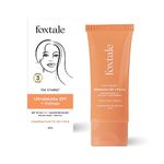 Foxtale Tinted Sunscreen SPF 50 PA++++ & Primer | Shade 3 | Vitamin E | Water Resistant with Dry-Touch Finish | No White Cast | Blurs Out Pores - 50ml