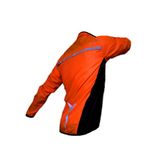 TTG CYCLING JACKET MENS Hi Viz WATERPROOF WINDPROOF BREATHABLE HIGHLY VISIBLE CYCLING RIDING WALKING RUNNING SKATING HIGHLY VISIBLE (4XL 27 inch pit to pit, ORANGE hi viz)