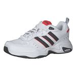 adidas Men's Strutter Trainers, Ftwr White/Core Black/Active Red, 11 UK