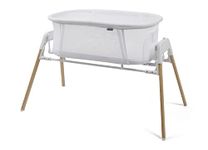 Nested Glide N Go, bedside crib, cradle, rocker, travel cot with mattress and carry bag