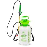 GREEN HAVEN 5 Litre Pump Action Pressure Sprayer –Pump sprayer with Adjustable Sprayer & Carrying Strap | High-Pressure Pump Spray for Weed Killer Pesticides Fungicides Cleaning | Water Sprayer Bottle