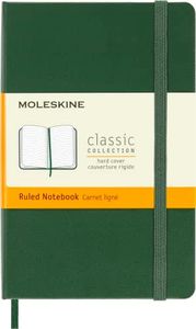 Moleskine - Classic Hard Cover Notebook - Ruled - Pocket - Myrtle Green