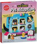 Mini Clay World Pet Adoption Truck (Klutz): Make & Bake 15 Clay Animals & Display!