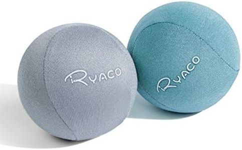 RYACO 2PCS Balles Anti-Stress, Balles en Gel Souples et dures Ensemble de 2 pour Adultes et Enfants - Soulagement de l'anxiété
