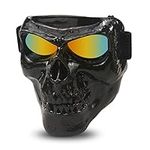 BOROLA Motorcycle Goggles Mask Skul