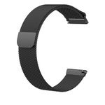 MELFO Smart Watch Strap Compatible for Motorola Moto 360 46mm - Magnetic Chain Strap - Black