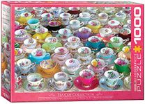 EuroGraphics Tea Cup Collection 1000-Piece Puzzle