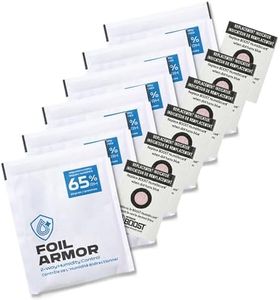 Foil Armor Trading Card Flattening Pack, 33g Size for Up to 10 Cards, 65% RH 2-Way Humidity Control - Trading Card Protectors (Pack of 24)