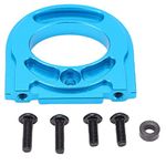 RC Motor Mount,RC Metal Aluminium Alloy Motor Mount for Tamiya TT02 1/10 RC Car Upgrade Accessories