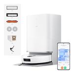 XIAOMI 5 Pro Robot Vacuum & Mop, 20000Pa Powerful Suction, AI Obstacle Avoidance, Low-Profile Design for Under Furniture, Carpet Detection & 80°C Hot Water Mop Washing.