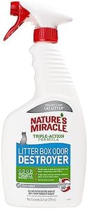 Nature's Miracle Litter Box Odor Destroyer, 24 Ounces, Eliminates Feces, Urine and Ammonia Odors from Cat Litter Box