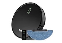 Venga! Robotic Vacuum Cleaner with Mop, Gyroscope Navigation, with App, Black, VG RVC 3001 BK