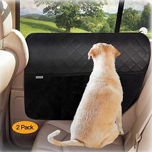 Winbate 2PCS Car Door Protector for Dogs Pet Car Door Cover-Waterproof Scratchproof Nonslip Durable Car Door Protector, Machine Washable Pet Vehicle Door Guard (2 Packs Universal Fit)