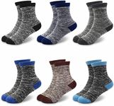 GENTABY Boys Thick Socks Kids Winte