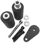 HTTMT MT219-025- No Cut Frame Slider Protector Compatible with 2003-2005 Yzf R6 2006-2009 R6S Black