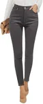 GRAPENT Pantalones De Mujer Casual Outfits Cute Pants for Women Skinny Jeans High Waisted Super Skinny Jeans Western Cute Denim Outfit with Pockets Color Dark Gray X-Large Size 16 Size 18