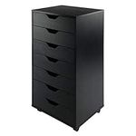 Winsome 7-Drawer Composite Wood Hal