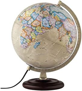 Waypoint Geographic Ambassador II Illuminated Desktop Globe, 12"