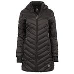 Spyder Women's Boundless Long Puffer Coat Black / M, Black