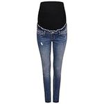 Ex High Street Brand Maternity Jeans Over Bump Womens Trousers Maternity Clothing Skinny Jeans Women Denim Pregnancy Clothes