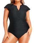 Holipick Plus Size One Piece Swimsu