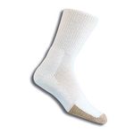Thorlos TX13004 Tennis Socks, Size 13 (White)