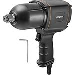 VEVOR Air Impact Wrench 3/4 Inch Pneumatic Impact Wrench, 1800 Nm Air Impact Driver, 1327 ft-lbs Air Impact Driver with 3-Speed Control Heavy-Duty Twin Hammer Air Wrench for Tire Rotation and Removal